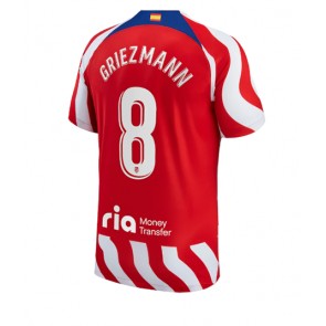 Atletico Madrid Antoine Griezmann #8 Hemmatröja 2022-23 Kortärmad